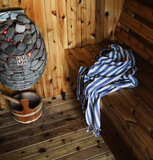 Cobalt Stripe Turkish Towel